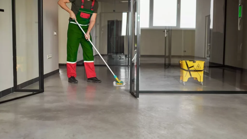 Warehouse cleaning service in Shabkout City by trained staff