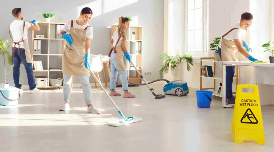 Professional post construction cleaning for apartments in Al Shamkha