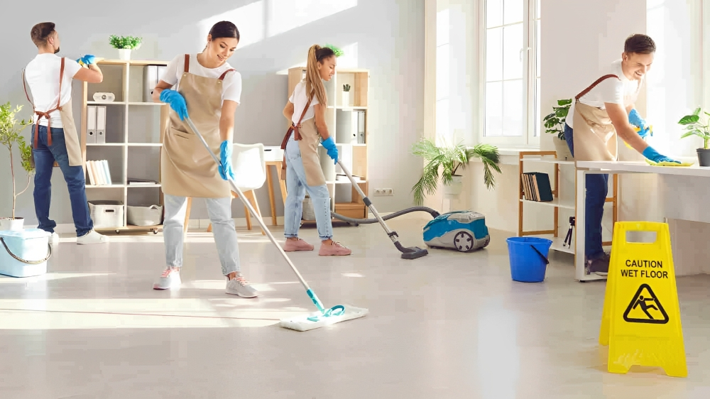 Professional post construction cleaning for apartments in Al Shamkha