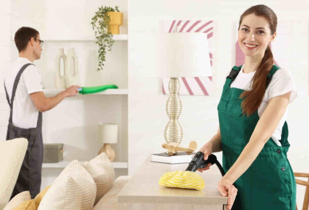 Professional apartment maid service in Abu Dhabi by Hifi Cleaning Services