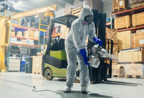 Warehouse cleaning company in Abu Dhabi by Hifi Cleaning Services