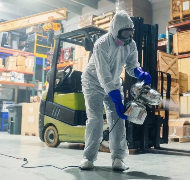 Warehouse cleaning company in Abu Dhabi by Hifi Cleaning Services